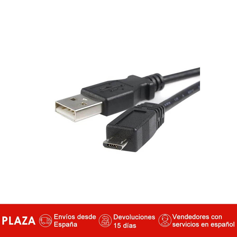 StarTech.com адаптер кабеля для 1 м USB A Macho a Micro USB B Macho для телефона и зарядки, 1 м, USB A, Micro-