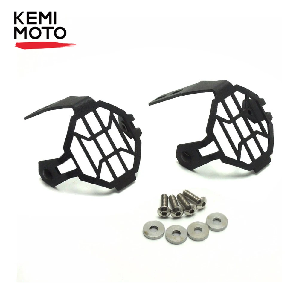 

KEMiMOTO Fog Light Protector Guard Cover for BMW R1200GS F800GS GSR1200 F850GS F750GS Adv 1200 GS Motorcycle Light Guards Cover