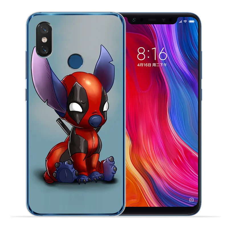 С рисунком героев из мультфильмов, с героями комиксов Марвел, для Xiaomi Redmi Mi 8 6 A2 Lite 5X 6X A1 6A 4X 4A 5 Plus Note 4 5A Prime Pro крышка чехол Coque Etui мягкий