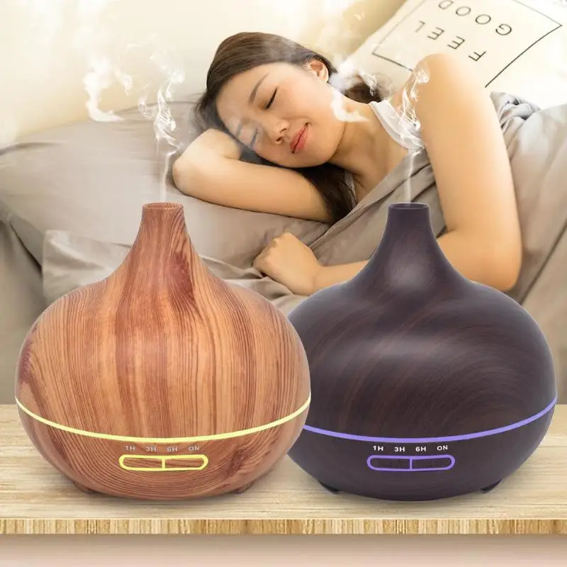 

12W Ultrasonic LED Lamp Timer Air Humidifier Essential Oil Aroma Diffuser