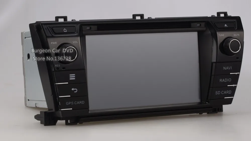 Flash Deal HD Touch Screen Car DVD Player for Toyota Corolla 2013 2014 2015  Bluetooth iPhone5 1080P USB Radio Stereo GPS Navigation System 49