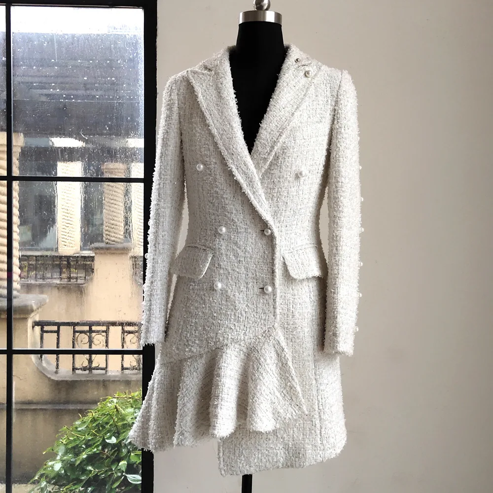 

Fashion Suit Jacket Female Korean Style 2019 Spring and Autumn New Women Jacket Double-breasted Long Sleeve Women Clothing