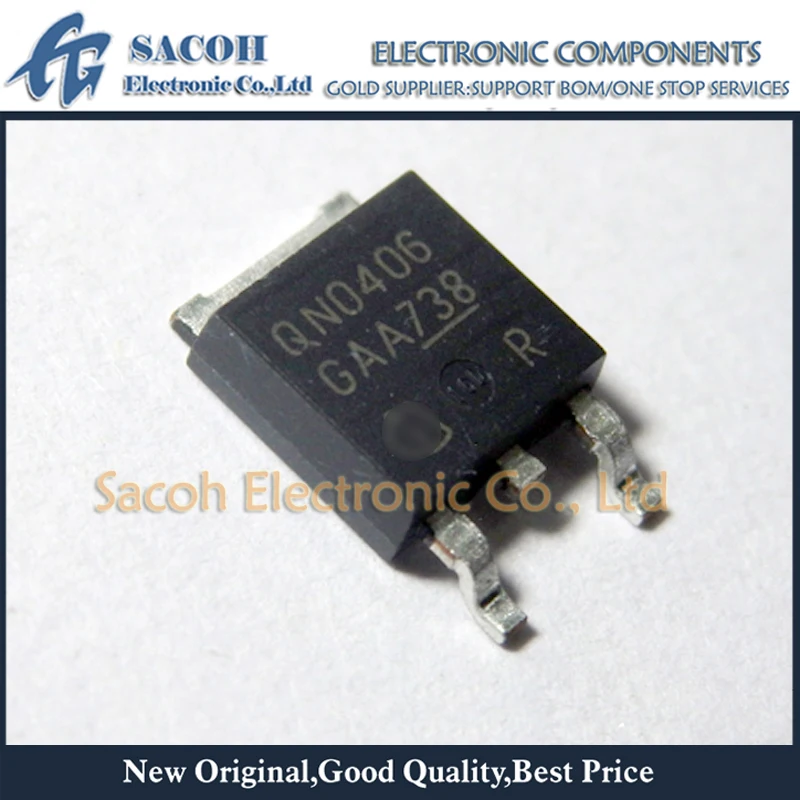 

Refurbished Original 10Pcs/Lot IPD80N04S3-06 QN0406 TO-252 90A 40V SMD Powerful MOSFET Field-effect Transistor