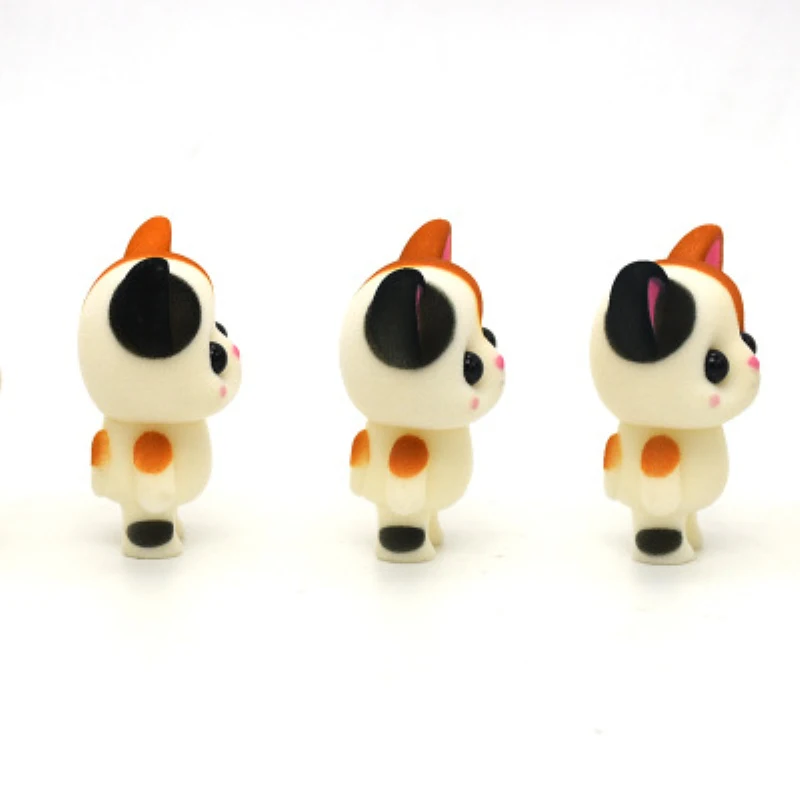 10 шт./лот 6,5 см милая мягкая игрушка игрушки Kawaii Мини кошки украшение автомобиля игрушечная фигурка игрушки для изысканe изысканные куклы L147
