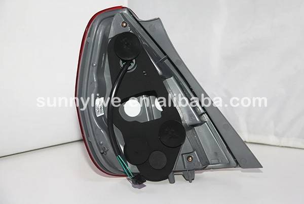 Для HONDA Fit Jazz светодиодный задний фонарь красного цвета 2002-2008 года LF