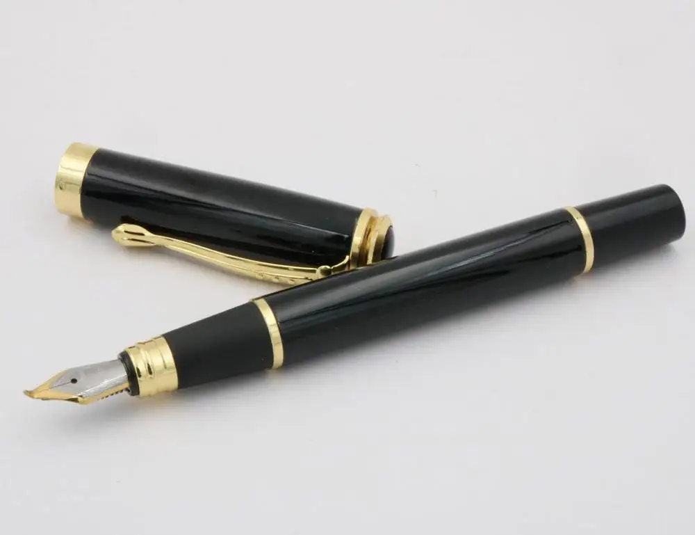 JINHAO 500 белый 1,0 каллиграфия Золотой перьевая ручка - Цвет: A2