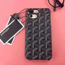 2016 Hot Sale Fashion Luxury Sexy GYD Brand Chrome Leather Cover Hard Smart Case For Apple iPhone7 7Plus 5.5″ 4.7inch cover