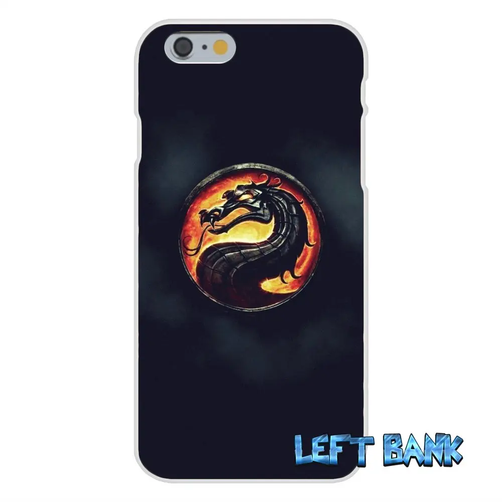 Мягкий силиконовый прозрачный чехол из ТПУ для Samsung Galaxy Note 3 4 5 S4 S5 MINI S6 S7 edge Mortal Kombat