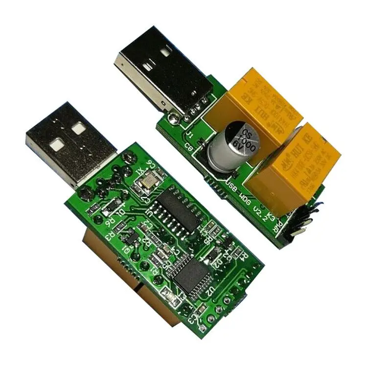 Сторожевая Флешка USB/компьютер/автоматический перезапуск синего