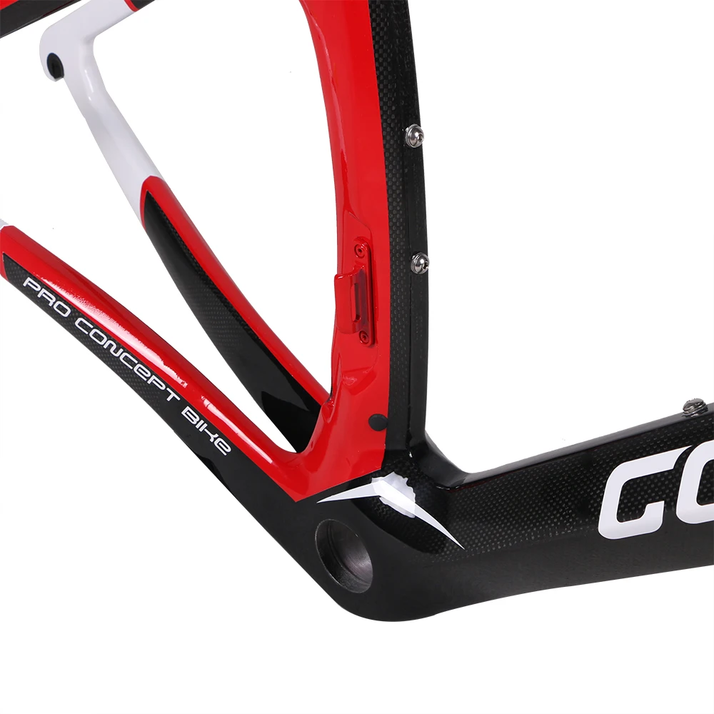 Clearance COSTELO NK1K full carbon road bike frame,fork headset clamp seatpost T1000 Carbon Road bicycle Frame free shipping 12