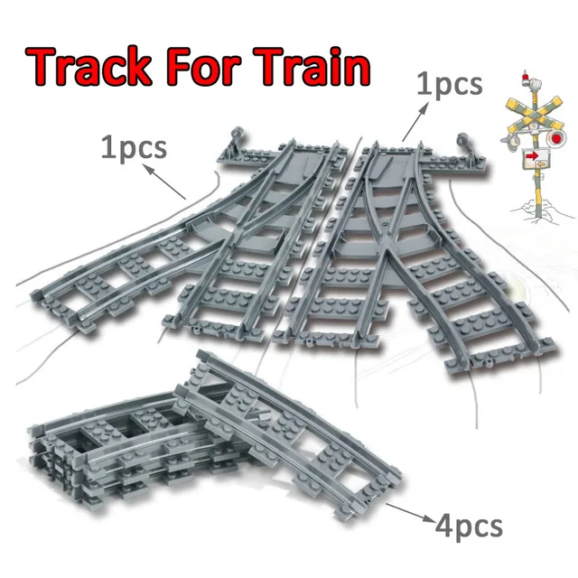 KAZI HIGH-TECH 배터리 구동 전기 클래식 기차 도시 철도 모터 빌딩 블록