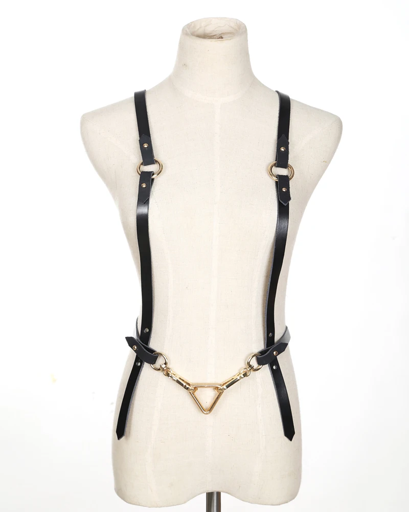 Harness,women and men Belt female fashion trend of the chain genuine leather waist decoration