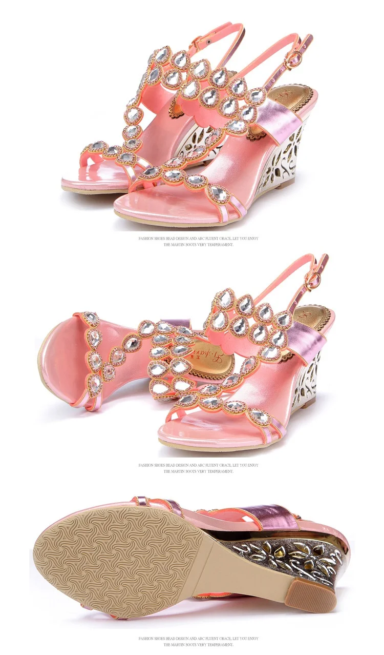 2016 New High Heels Wedges Sandals Most Comfortable Summer Shoes For Work Fashion Shoe Designers6