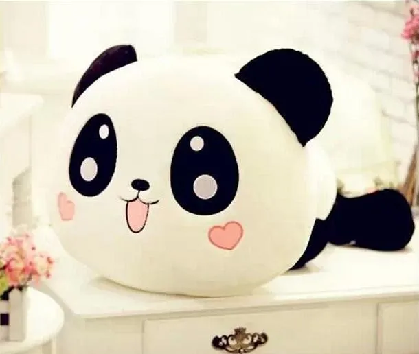 1 шт. 45 см гигантская Подушка-панда милые плюшевые игрушки чучело животное игрушечное плюшевое панда Подушка с медведем кукла лучшие подарки для детей и девочек