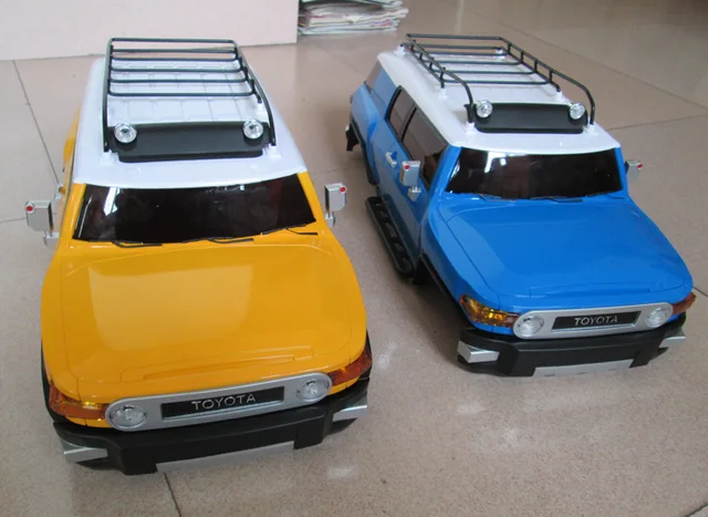 Toyota FJ Cruiser Blue Rock Crawler 4x4 Body For 1/10