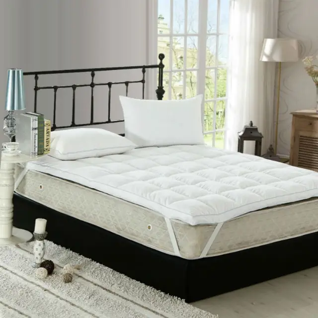 Peter Khanun Top Quality White Duck Feather Filler Bed Mattress 100 Peter Khanun Top Quality White Duck Feather Filler Bed Mattress 100 Cotton 233tc Single Layer