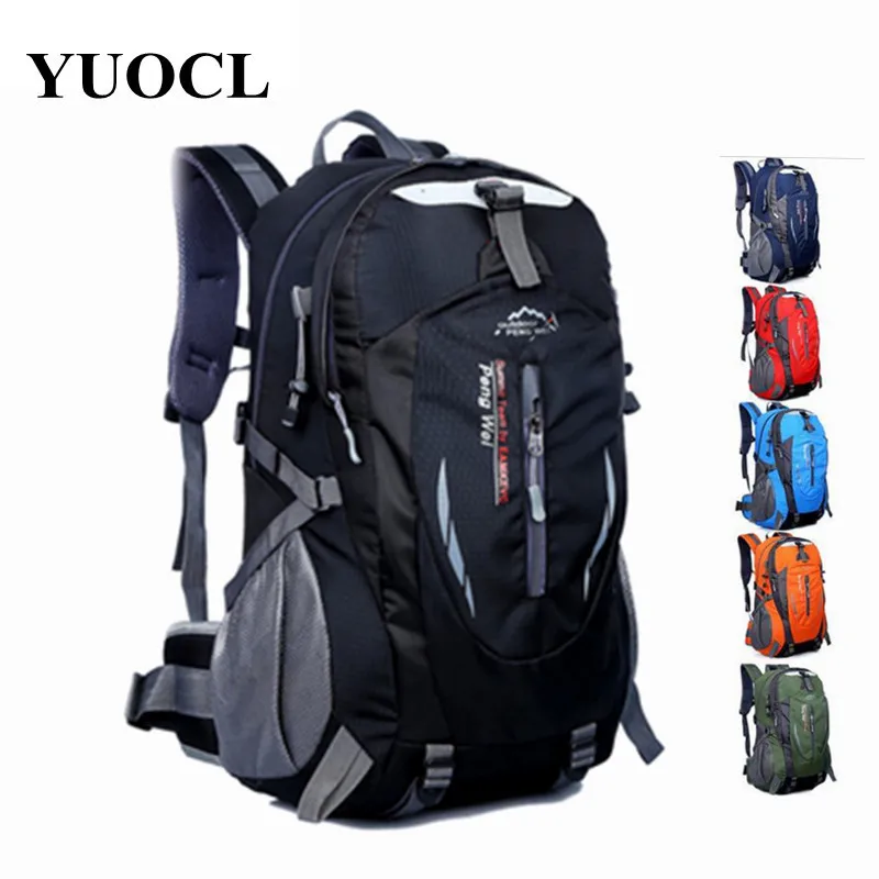 

New Waterproof Nylon Backpack Bag Rucksack Mountaineering Bag Men's Travel Bags Backpack Women Travel Bags Backpack