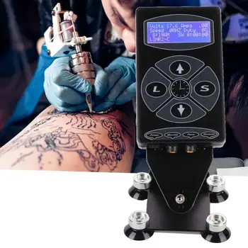 

Professional LCD Display Tattoo Power Supply Multi-functional Button Power Supply With Memory Dual Tattoo Power Supply