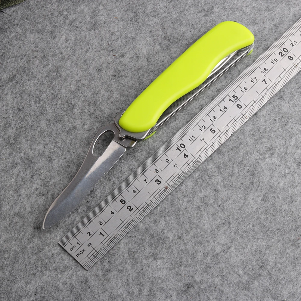  Folding Swiss Pocket Multi Tool Knife Stainless Steel Pocket Hunting Knives Army Suvival Outdoor Ca