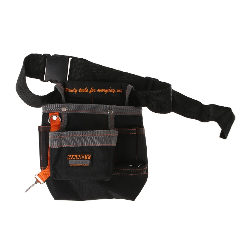8 Pocket Slot Pouch Tool Belt Bag Utility Maintenance Electrician Carpenter 