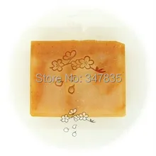С рисунком цветка сливы Мини diy мыло штамп печать с ручкой 45*35 мм(na016