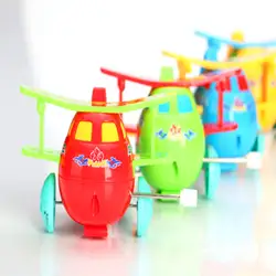 Детские развивающие игрушки новинка wind-up Игрушки на сетке поворотный дампа самолетов мультфильм кабина игрушки Бесплатная доставка