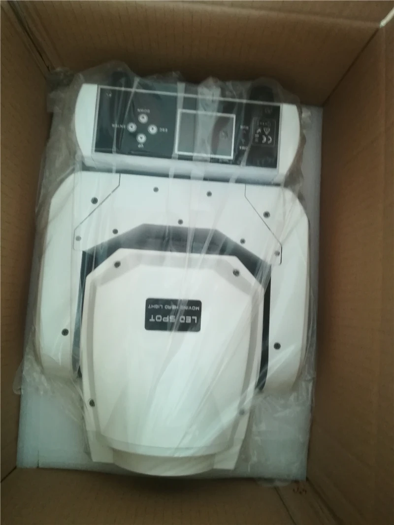 

White shell new design 90W spot moving head LED Gobo Moving Heads Stage Lighting 6/16 DMX Channel high quality white housing