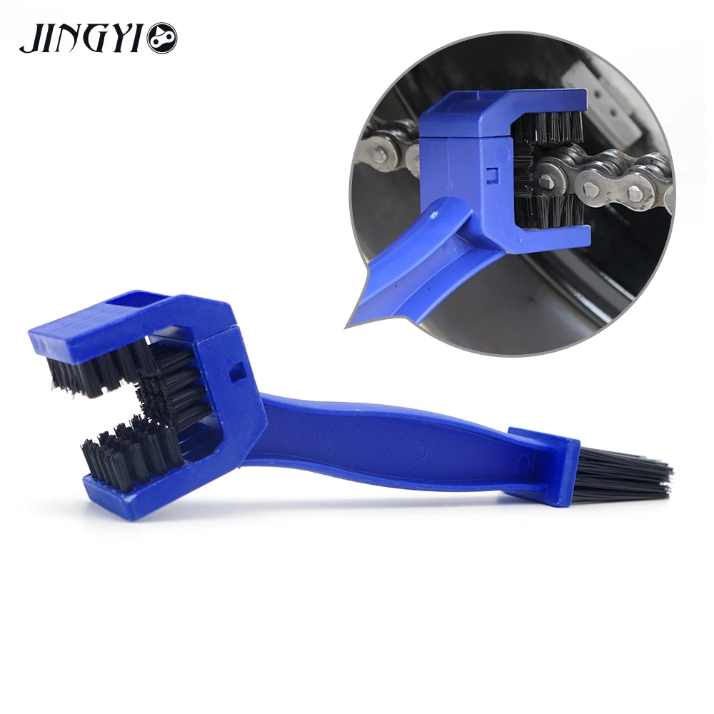 

Motorcycle Chain Cleaner Moto Chain Brush Accessory Kit Part For ducati scrambler z1000 er6n er6f f800gs suzuki gsr 600