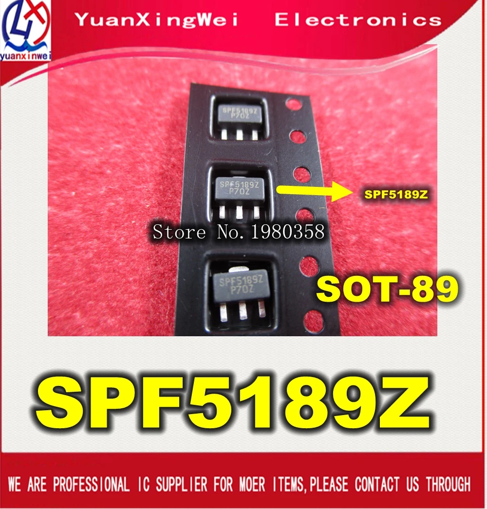 Бесплатная доставка 20 шт./лот SPF5189Z SPF-5189Z 5189Z 50 МГц-4000 МГц LNA (малошумный усилитель) |
