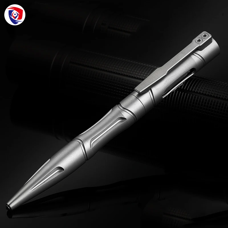 

New Outdoor Titanium alloy Self Defense survival Safety Tactical Pen Pencil With Writing Multi-functional Tungsten Steel Head