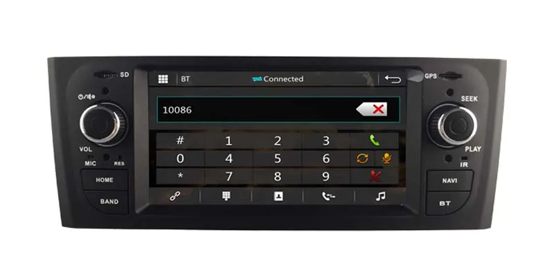 Discount Liislee For Fiat Punto Stereo Radio Audio CD DVD Player Bluetooth Wifi GPS MAP NAV Navigation 1080P System Original NAVI Design 3