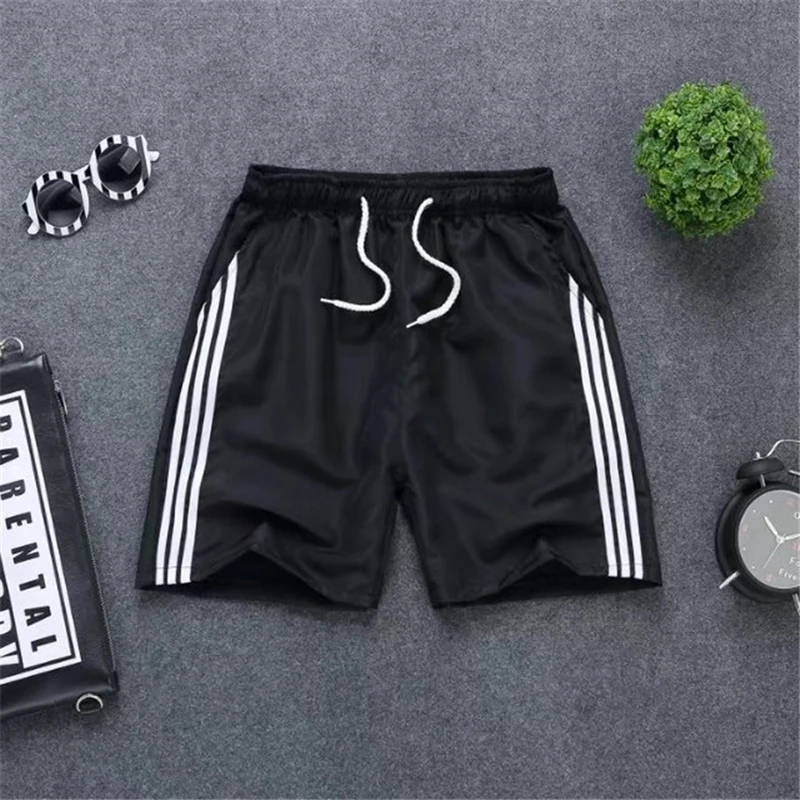 Summer Casual Shorts Men Striped Men s Sportswear Short Sweatpants Jogger Breathable Man Short Trousers Fashion 3