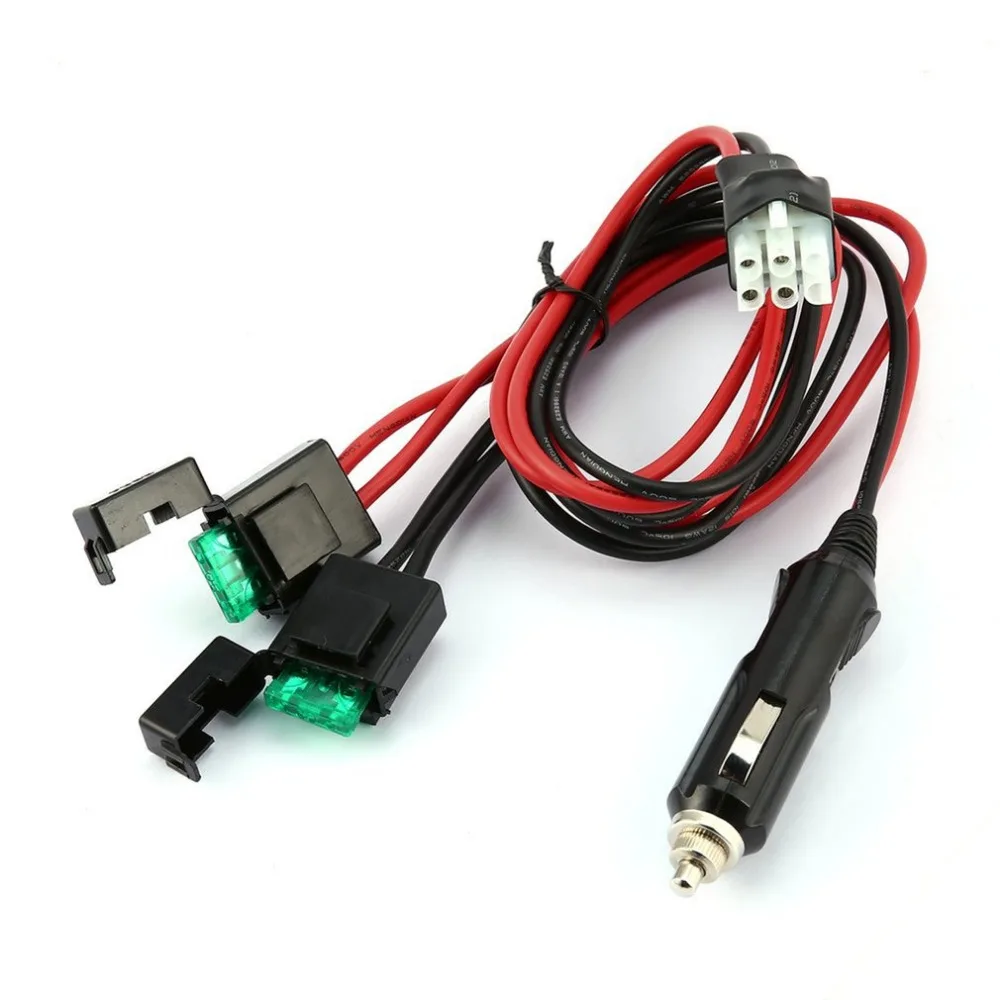 

6pin Short Wave Cigarette Lighter Power Cord 1.5 M 12v Dc Power Cord Cable Cigarette Lighter For Yaesu Ft-857d Ft-897d Ic-725a