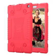 Мягкий чехол для планшета для Amazon Kindle Fire HD 8 детский безопасный противоударный Ударопрочный силиконовый чехол