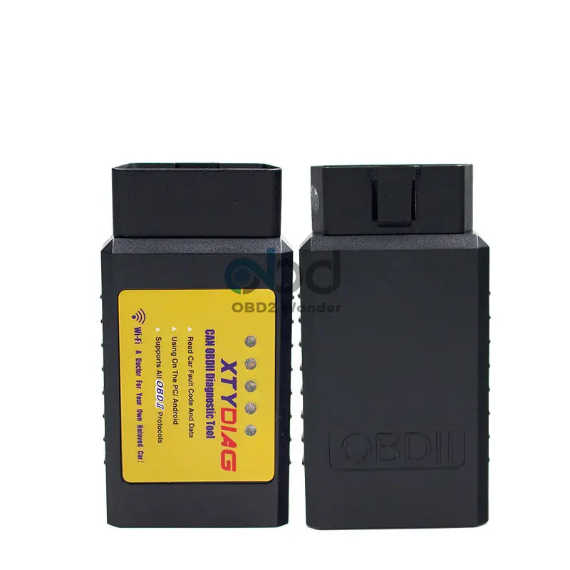 XTYDIAG ELM327 wifi OBDII интерфейс ELM 327 WI FI V1.5 PIC18F25K80 чип Автомобильный Диагностический Сканер Поддержка всех OBD2 протоколов