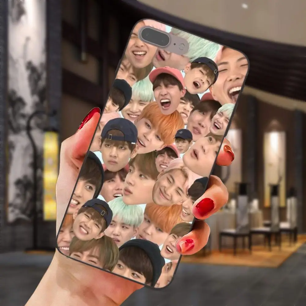 Jungkook лица окрашены для Galaxy C5 C7 J1 J2 J3 J330 J5 J6 J7 J730 Ace Core Duo Max Mini Plus Prime Pro