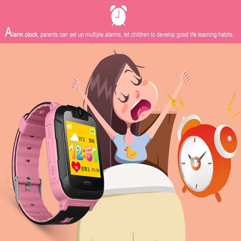 TD07S 3G GPS Tracker Smart Children Watch Kids Baby GPS WiFi with Tracker SOS Smartwatch for IOS Android Smart Watch children
