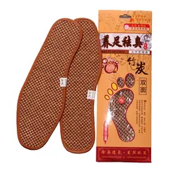 1 пара бамбуковый уголь дезодорант для обуви Pad дышащие антибактериальные потом поглотитель стельки демпфирования противоскользящие