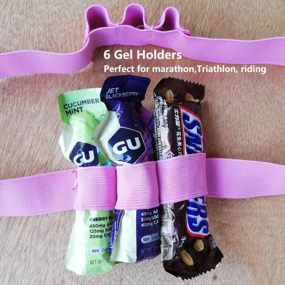 ULTRA-TRI Marathon Race Number Belt Triathlon Running Racing Elastic Waist Belly Band Outdoor Sports for Waist 75cm - 110cm 5