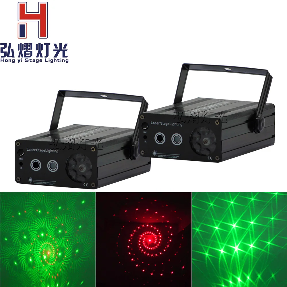 

(2psc/lot)LED Laser Light Aurora Projector Stage Lighting Effect LED Party Dance Disco DJ Holiday Xmas Lights