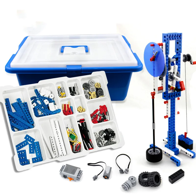 

Compatible with legoings MOC 9686 spare parts domestic technology building blocks mechanical teaching aid set motor battery box