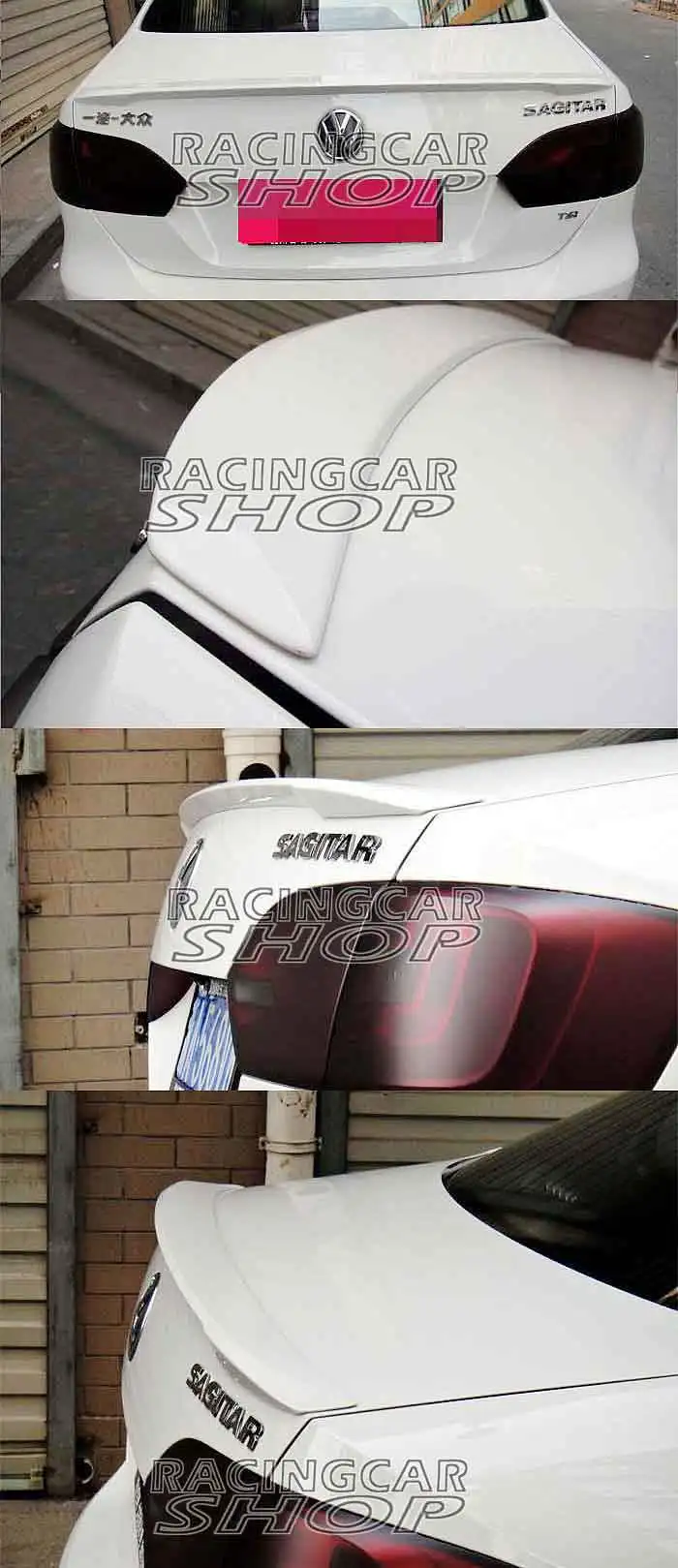 Rear Trunk Spoiler Wing fit for VW VOLKSWAGEN JETTA 4DR MK6 Sedan 2011UP