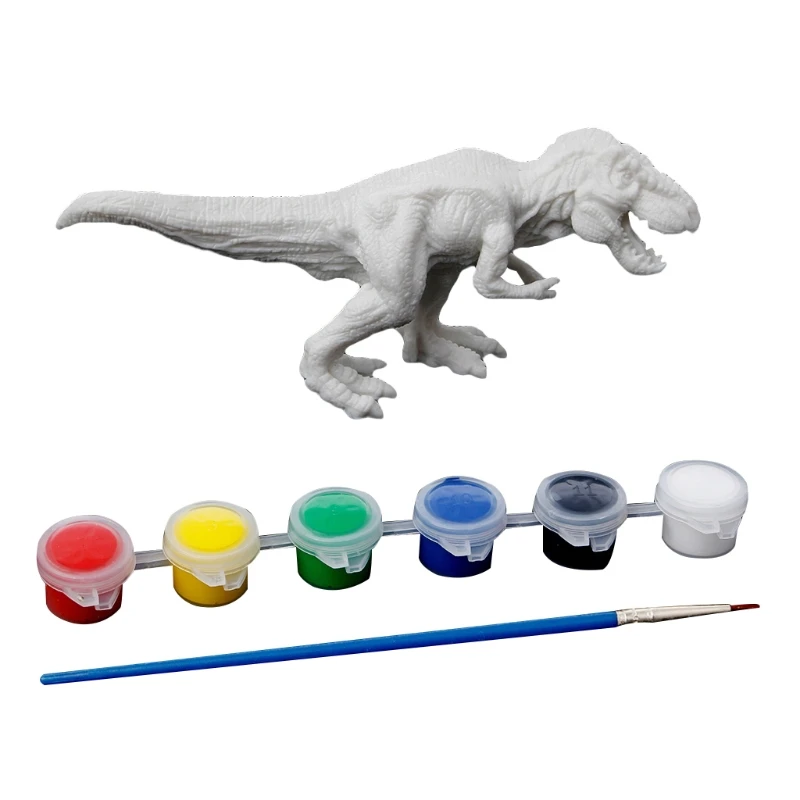 

Dinosaur Model Drawing Graffiti Kids Children Toys DIY Coloring Painting Animal