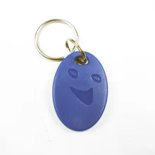 5 шт. RFID брелоки 13,56 МГц Китай Fudan 1 к S50 чип IC метки жетон кольцо NFC близость ABS ключ