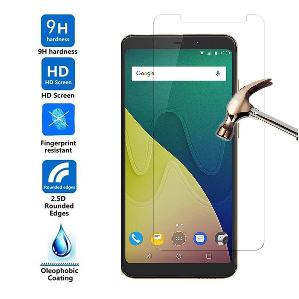 Закаленное стекло для Wiko View Xl/go/prime/lite/max Защита экрана View2 Pro/go/plus/pro U Feel Fab защитная