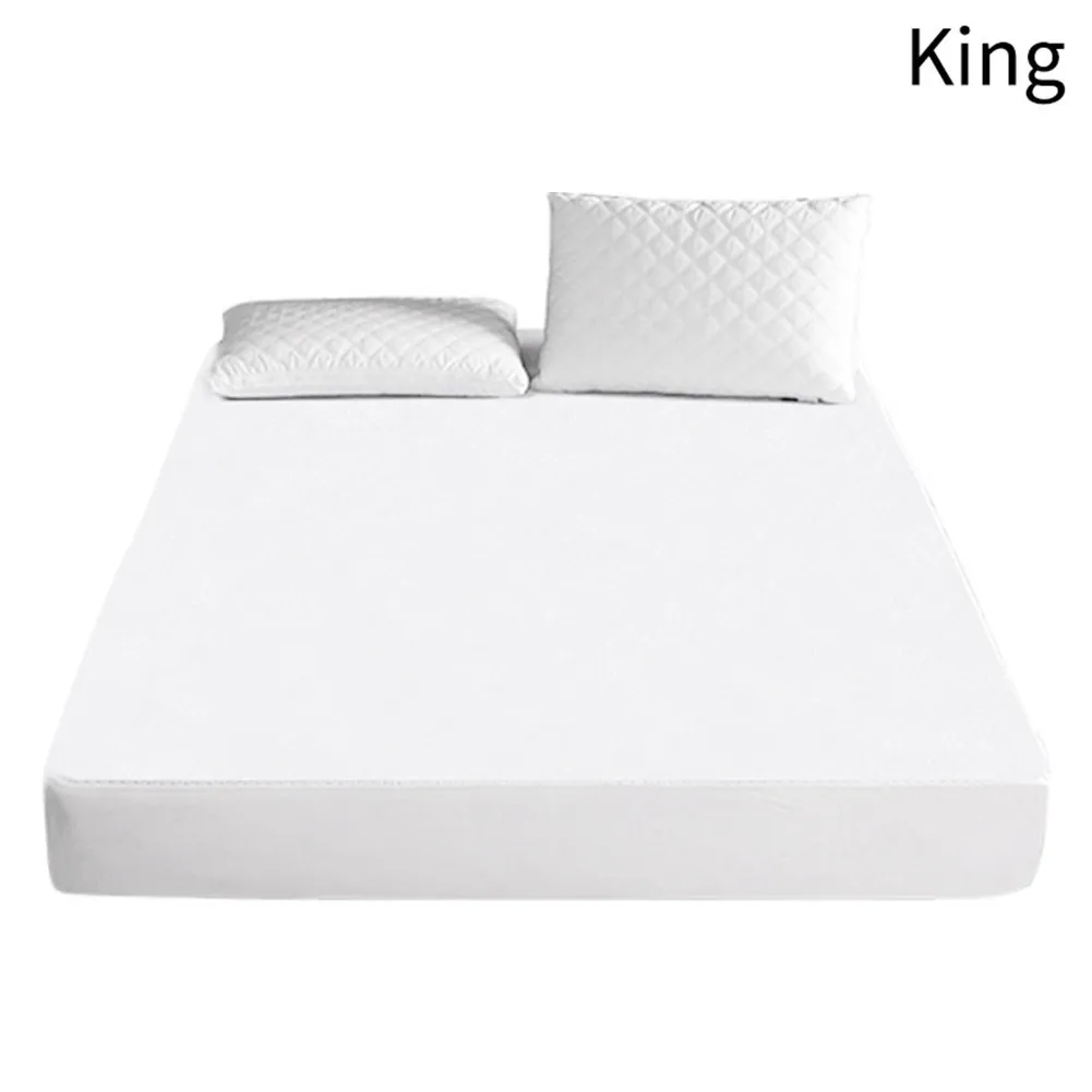 Mattress Cover Protector Waterproof PadTwin full Queen King Size Bed Cover