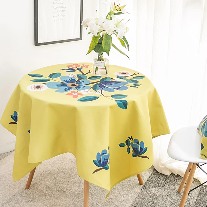 Art Rectangle Modern Countryside Table Cloth Tea Table Table Cloth