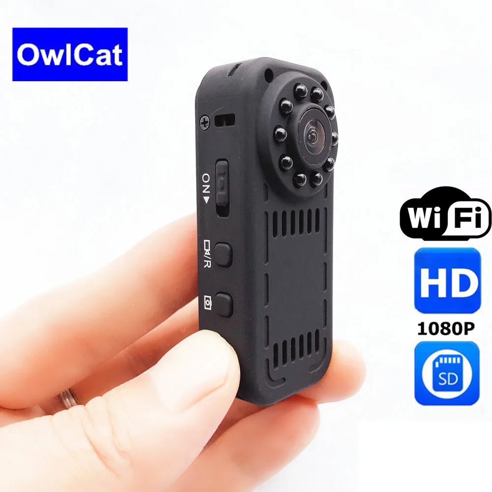 

Mini WiFi Camera 1080P HD IR Night Vision 940nm Invisible Home Security IP Camera CCTV Motion Detection Audio Phone BVCAM View