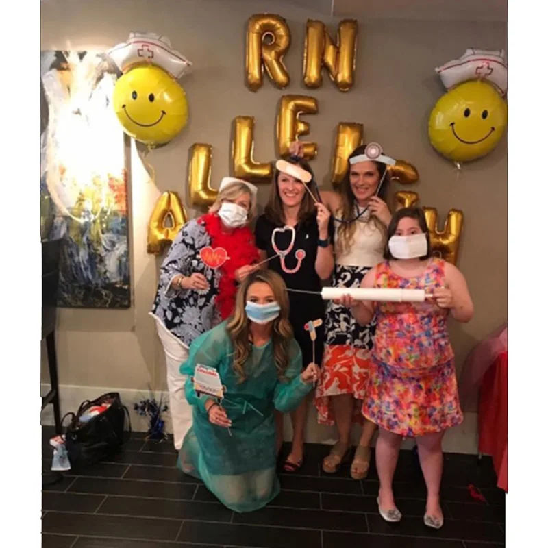 20pcs медицинская доктор и медсестра Photo Booth Реквизит декор для Хэллоуина вечеринки