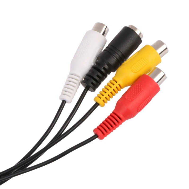 USB 2.0 RCA Composite S-Video TV VHS DVD 8mm Audio Video Converter For Win 8/10